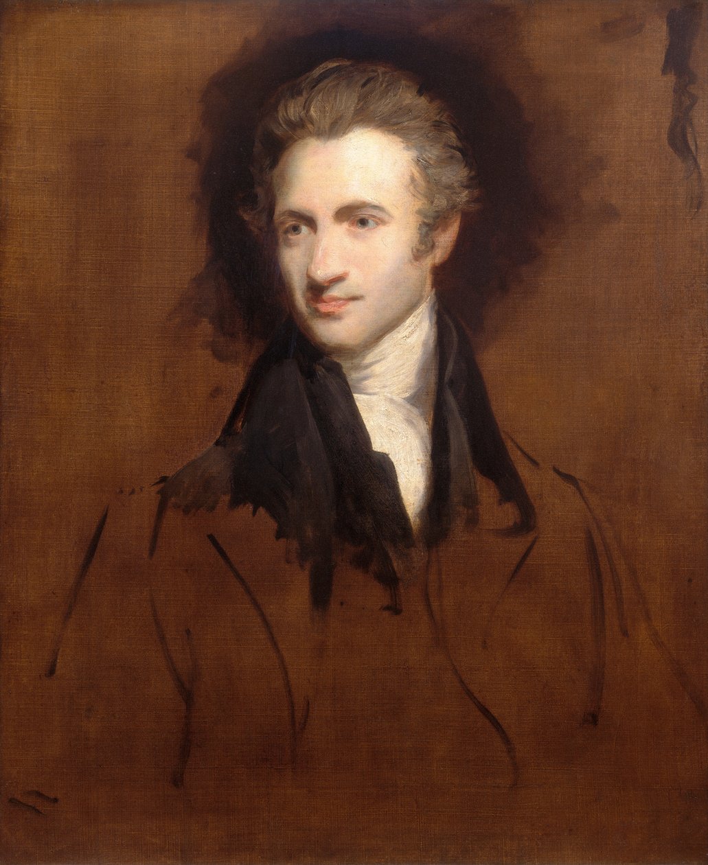 Porträtt av en herre av John Hoppner