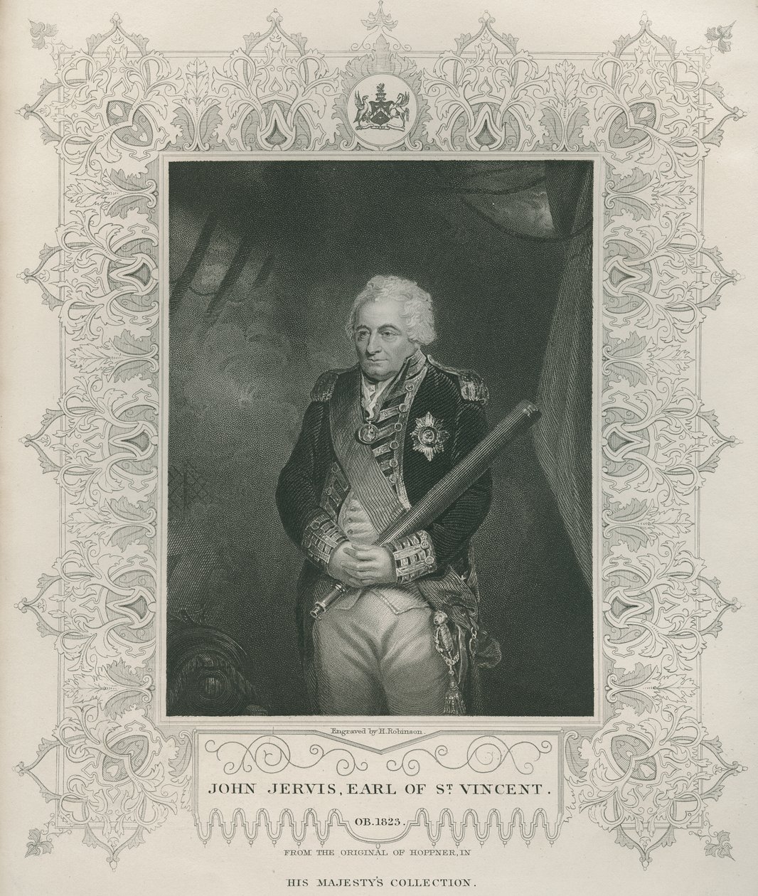 Sir John Jervis 1795 av John Hoppner