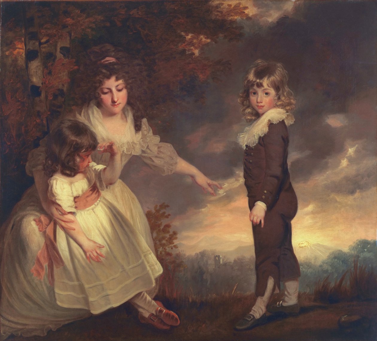 Susannah, Philip Lake och Maria Godsal: The Godsal Children, 1789 av John Hoppner