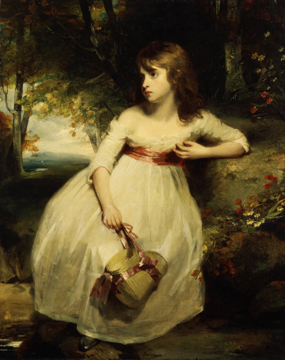 Den lilla trädgårdsmästaren av John Hoppner