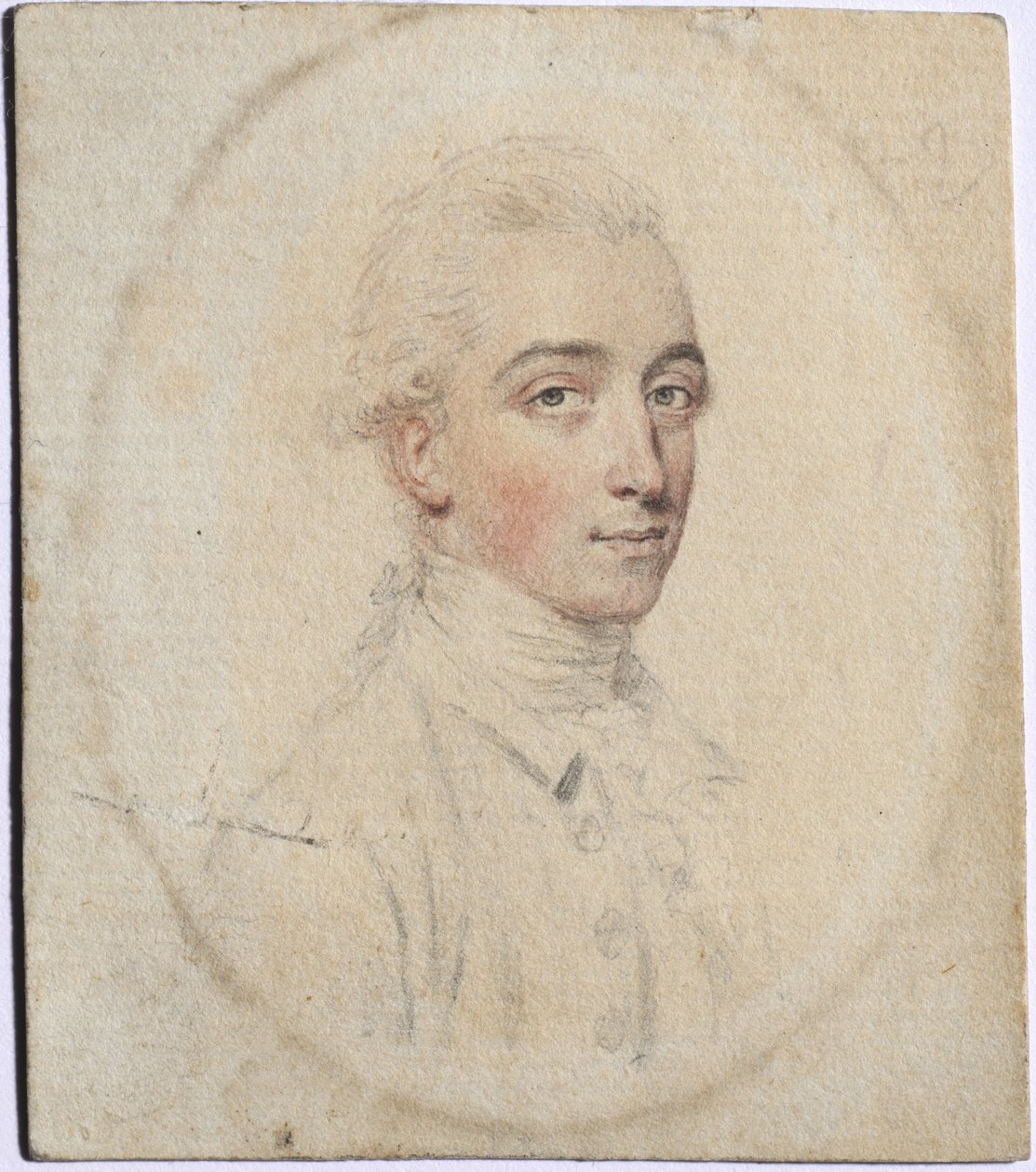 Porträtt av Mr Gambier, ca. 1776. av John I. smart