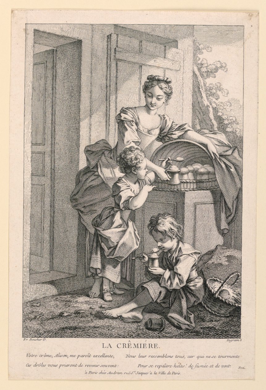 La Crêmiere av John Ingram