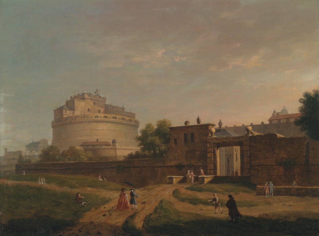 Castel Sant Angelo, Rom av John Inigo Richards