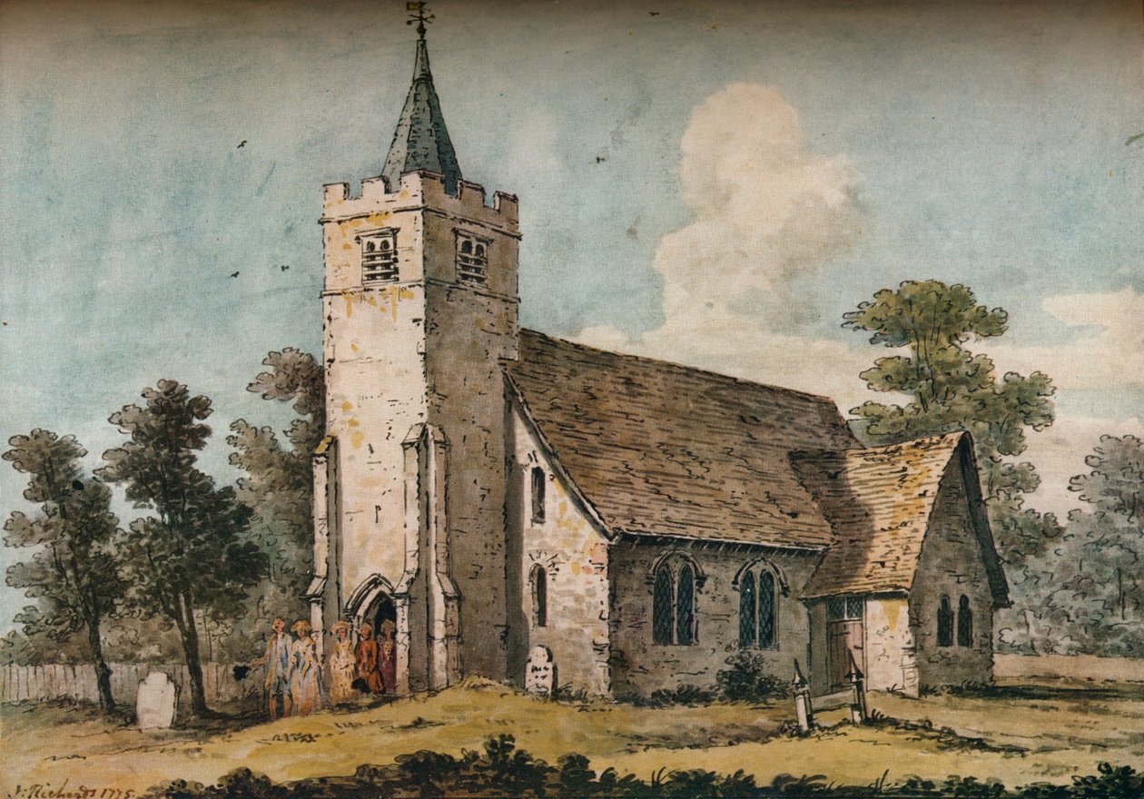 Hayes Church, Kent, 1775 av John Inigo Richards