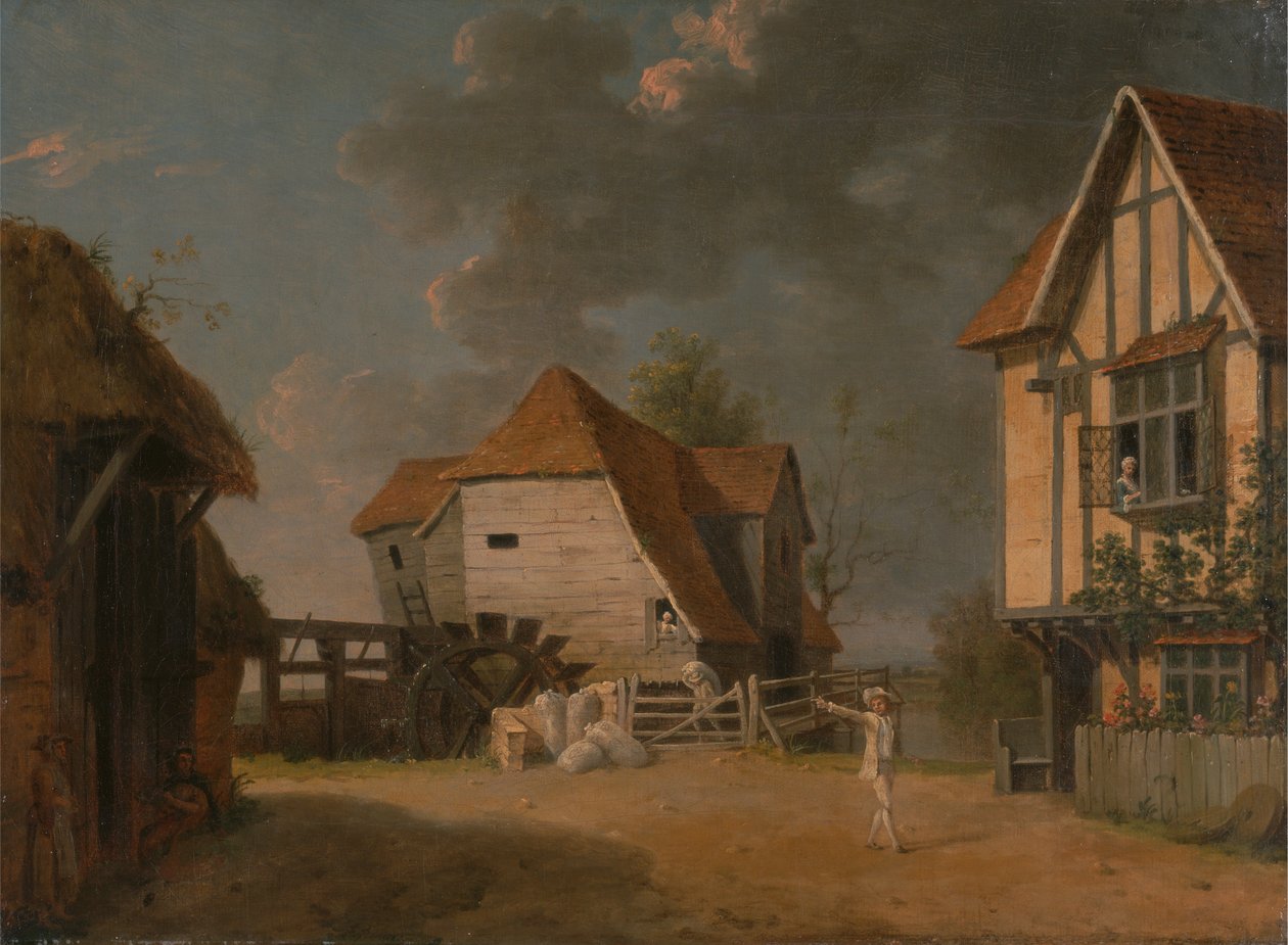 En scen ur "The Maid of the Mill" av John Inigo Richards RA