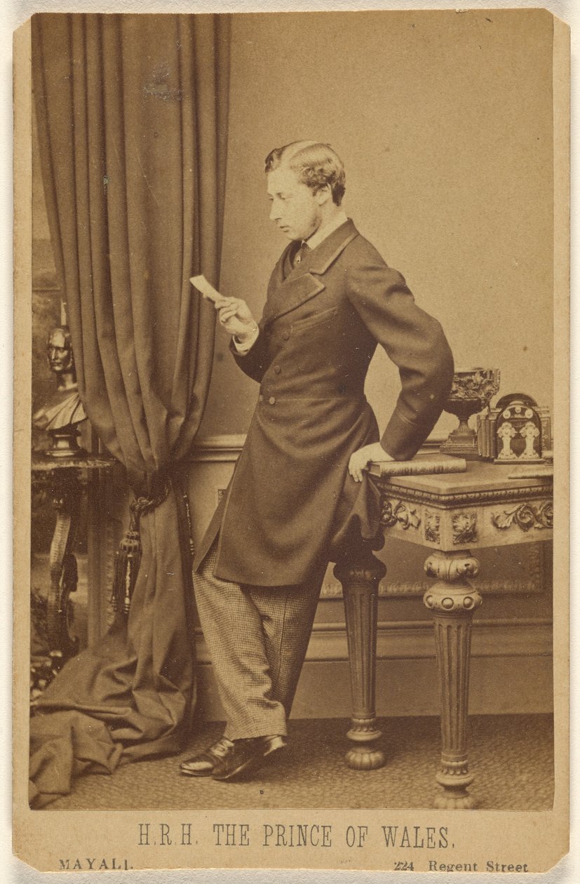 Hans Kungliga Höghet Prinsen av Wales. av John Jabez Edwin Mayall
