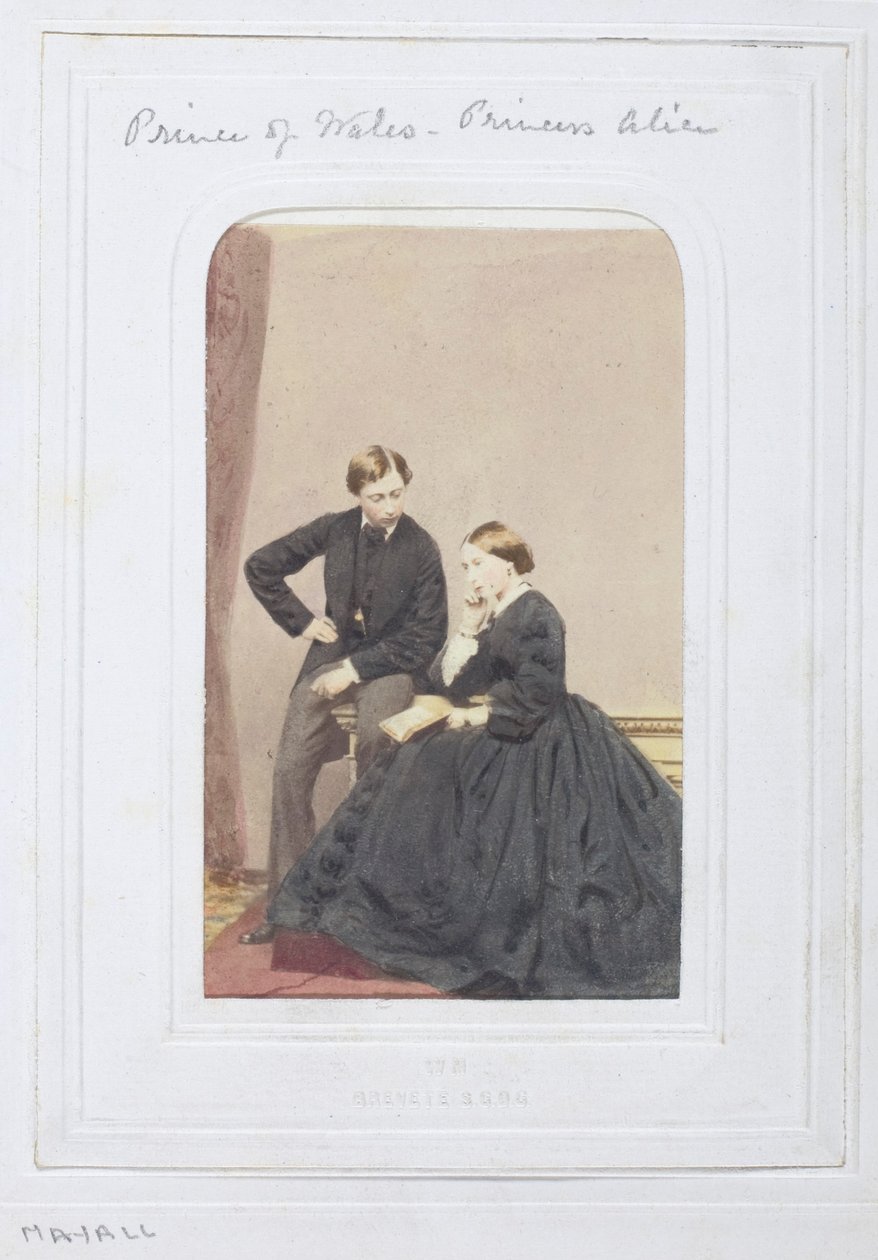 Prinsen av Wales och prinsessan Alice av John Jabez Edwin Mayall