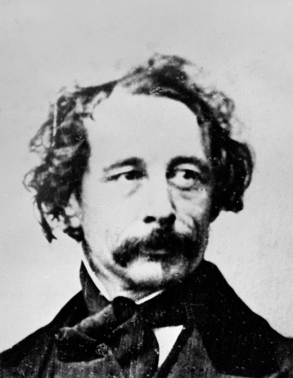 Charles Dickens, ca 1853 av John Jabez Edwin Paisley Mayall