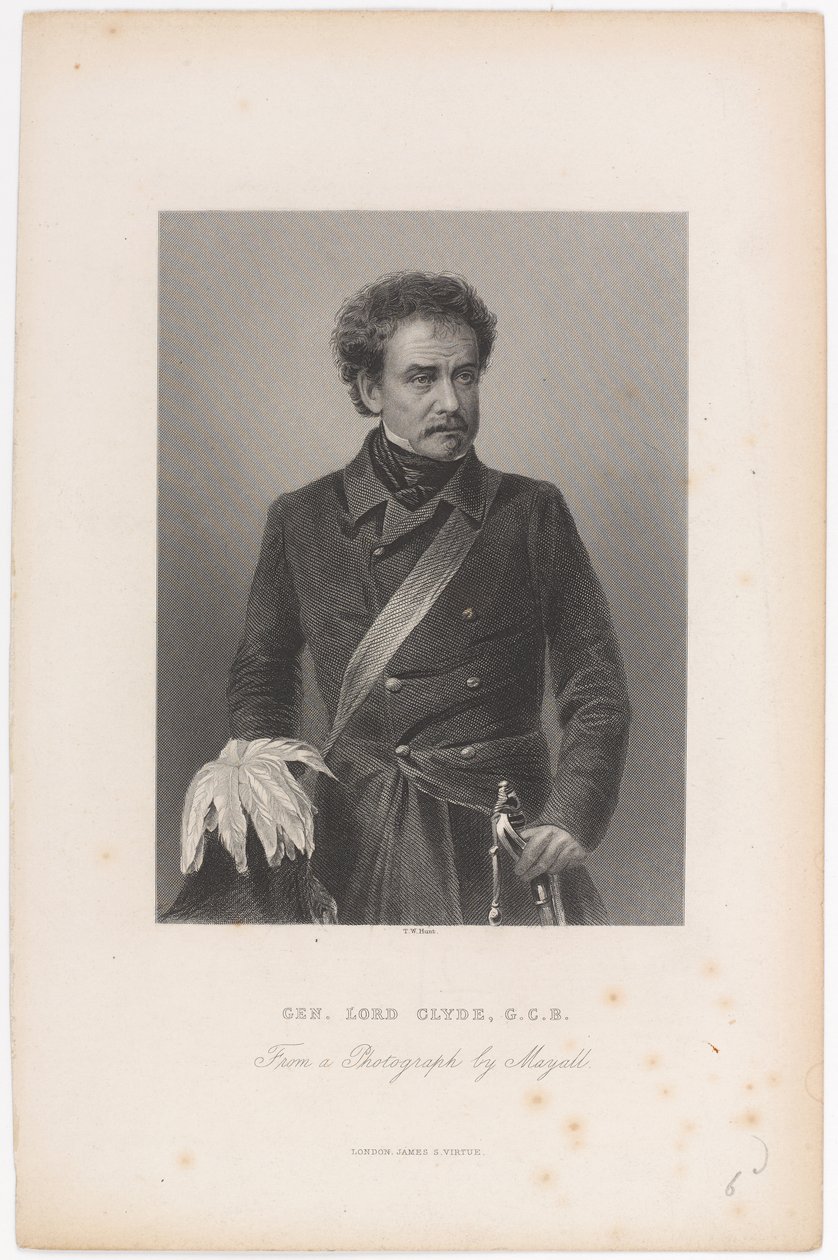 ?Gen. Lord Clyde, G.C.B.?, 1856 ca av John Jabez Edwin Paisley Mayall