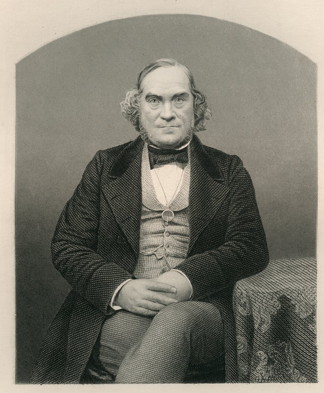 James Wilson, graverad av D.J. Pund från ett fotografi, från 