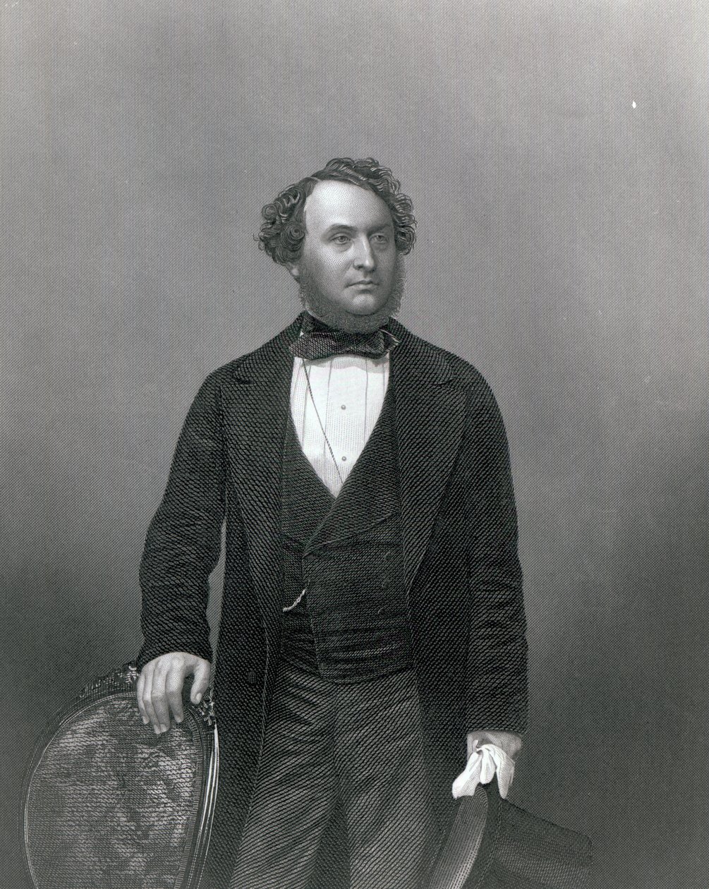 Michael Costa, från "The Drawing-Room of Eminent Personages", graverad av D.J. Pound. av John Jabez Edwin Paisley Mayall