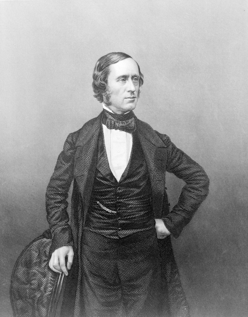 Professor William Sterndale Bennett, från "The Drawing-Room Portrait Gallery of Eminent Personages", graverad av D.J. Pound, 1861. av John Jabez Edwin Paisley Mayall