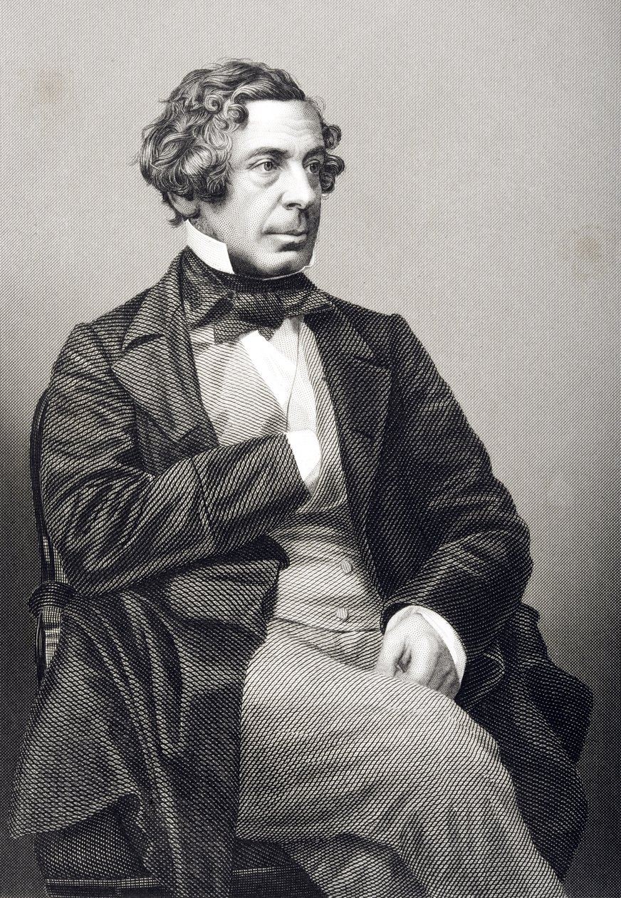 Samuel Warren (1807-77) graverad av D.J. Pund från ett fotografi, från 