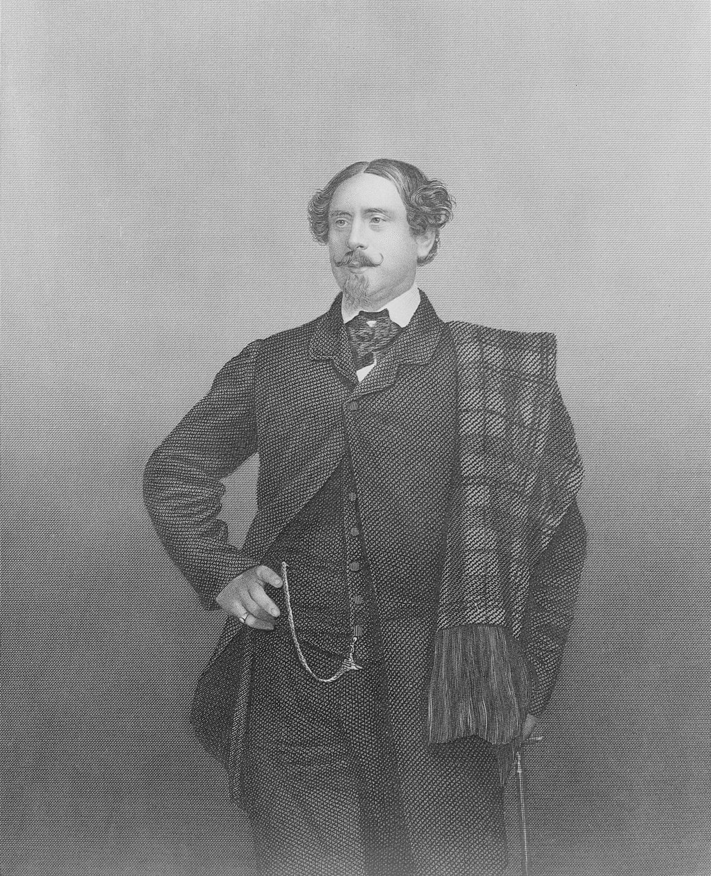 William Harrison, från "The Drawing-Room Portrait Gallery of Eminent Personages", 1861 (stålgravyr) av John Jabez Edwin Paisley Mayall