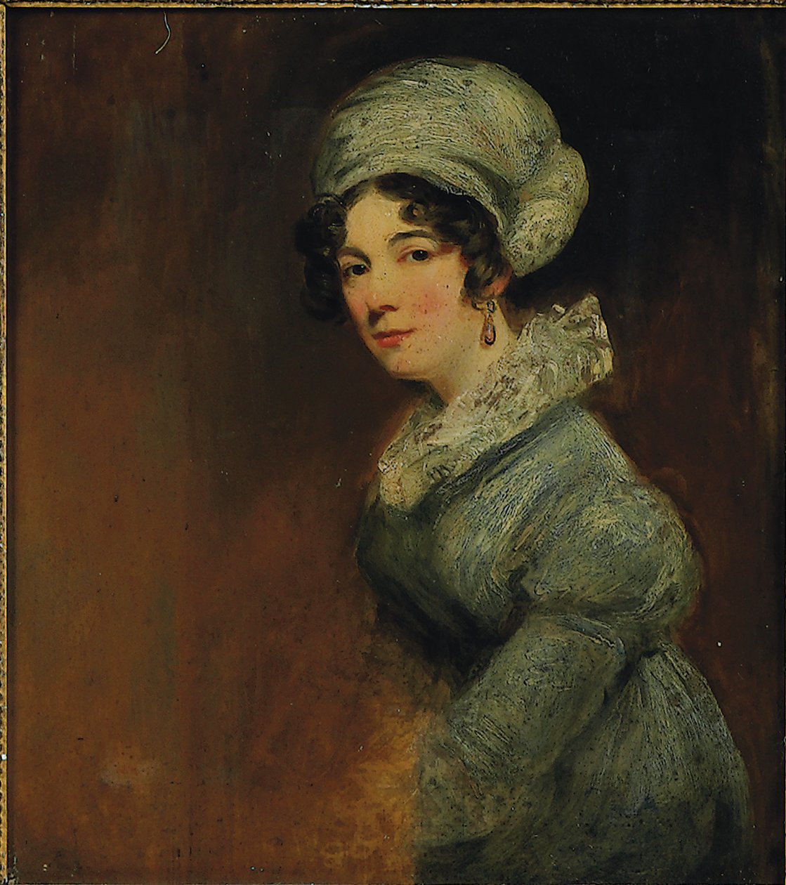 Porträtt av Sarah Spencer, hustru till William, 3:e baron Lyttelton av John Jackson
