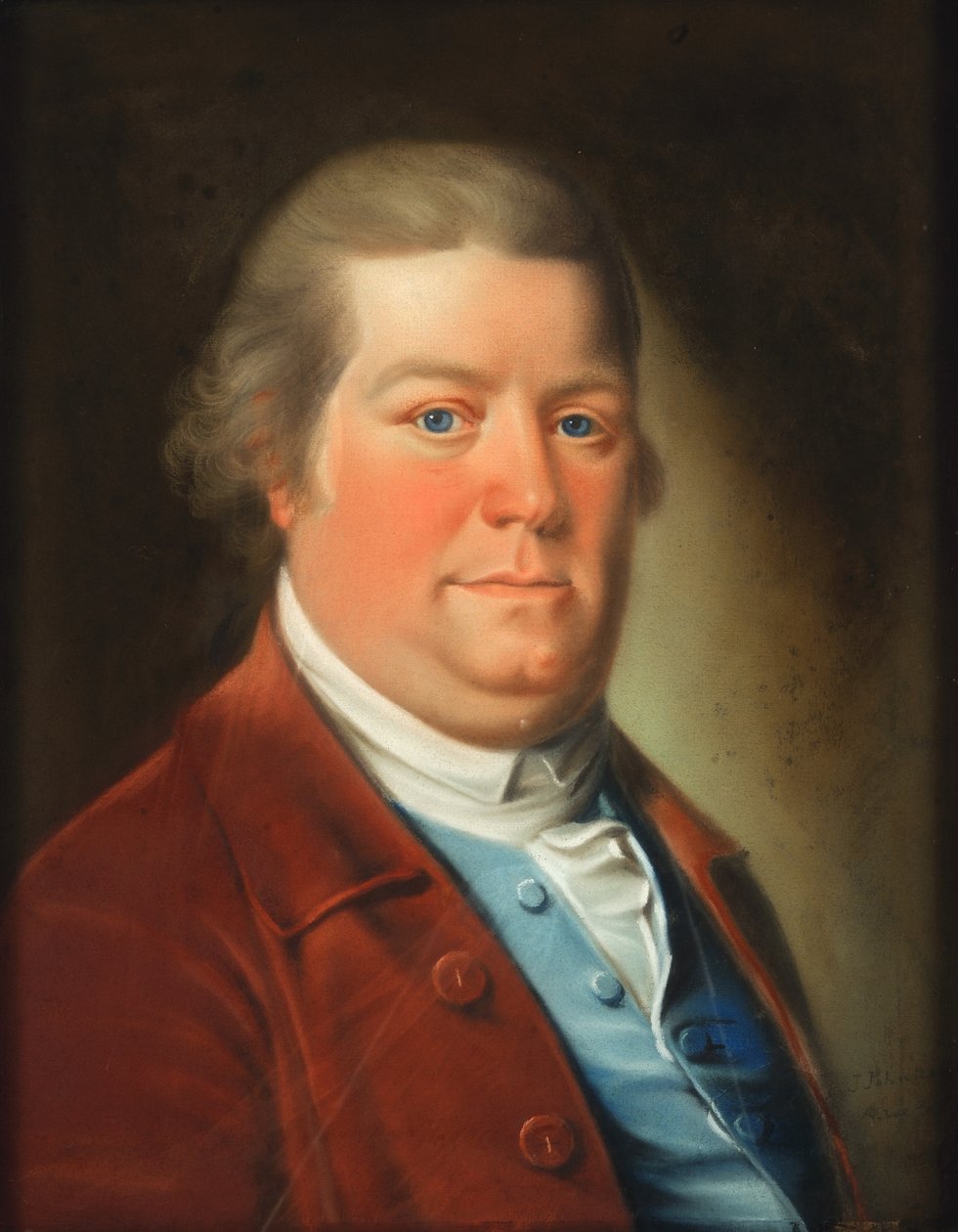 John Johnston (1753-1818), självporträtt, 1783 av John Johnston