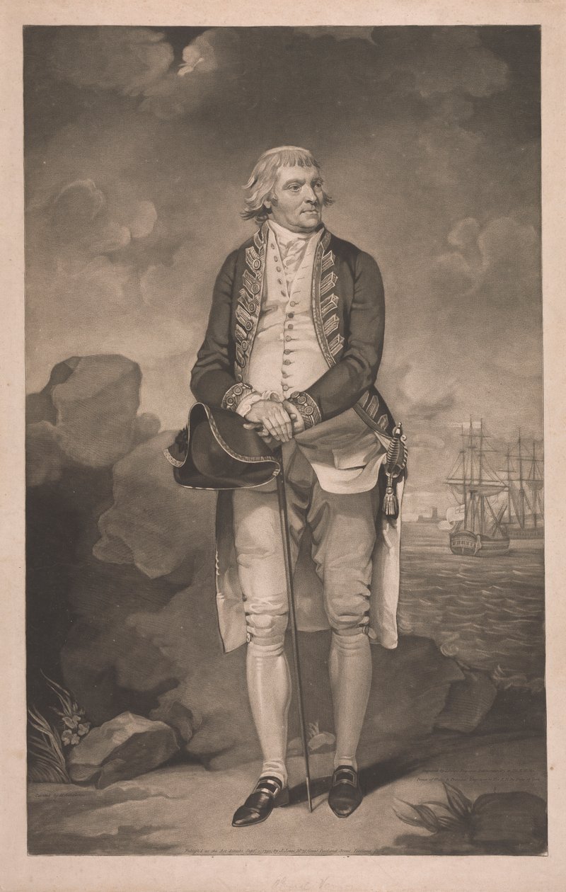Amiral Edward Vernon av John Jones