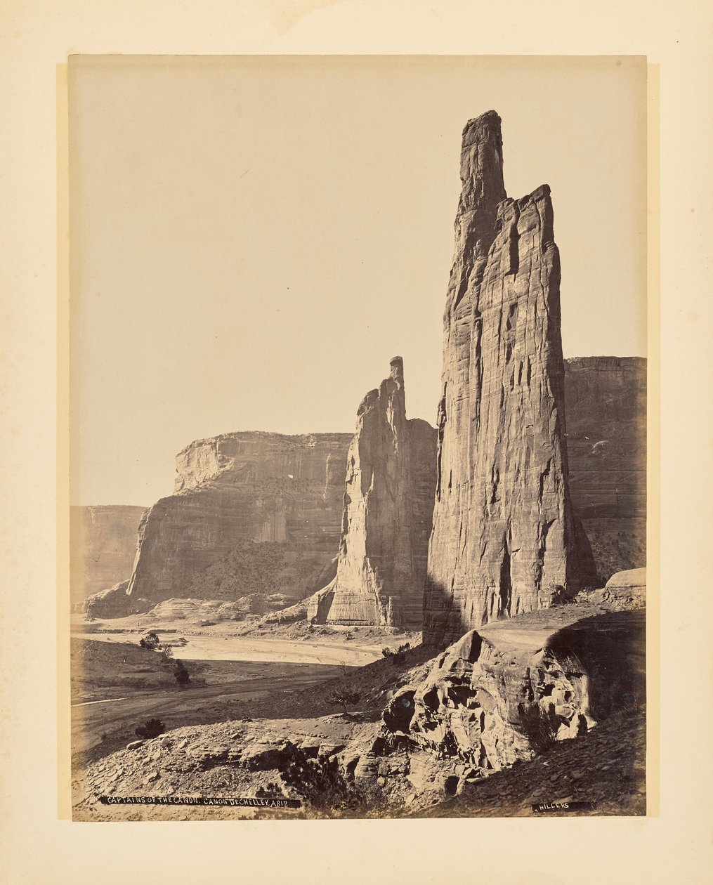 Hövdingar i kanjonen, Canyon de Chelly, Arizona av John K. Hillers