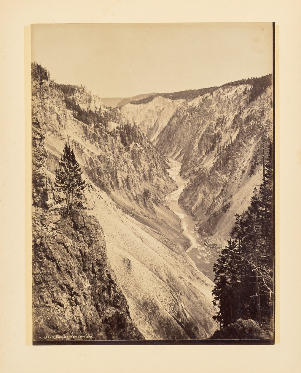 Grand Canyon i Yellowstone av John K. Hillers
