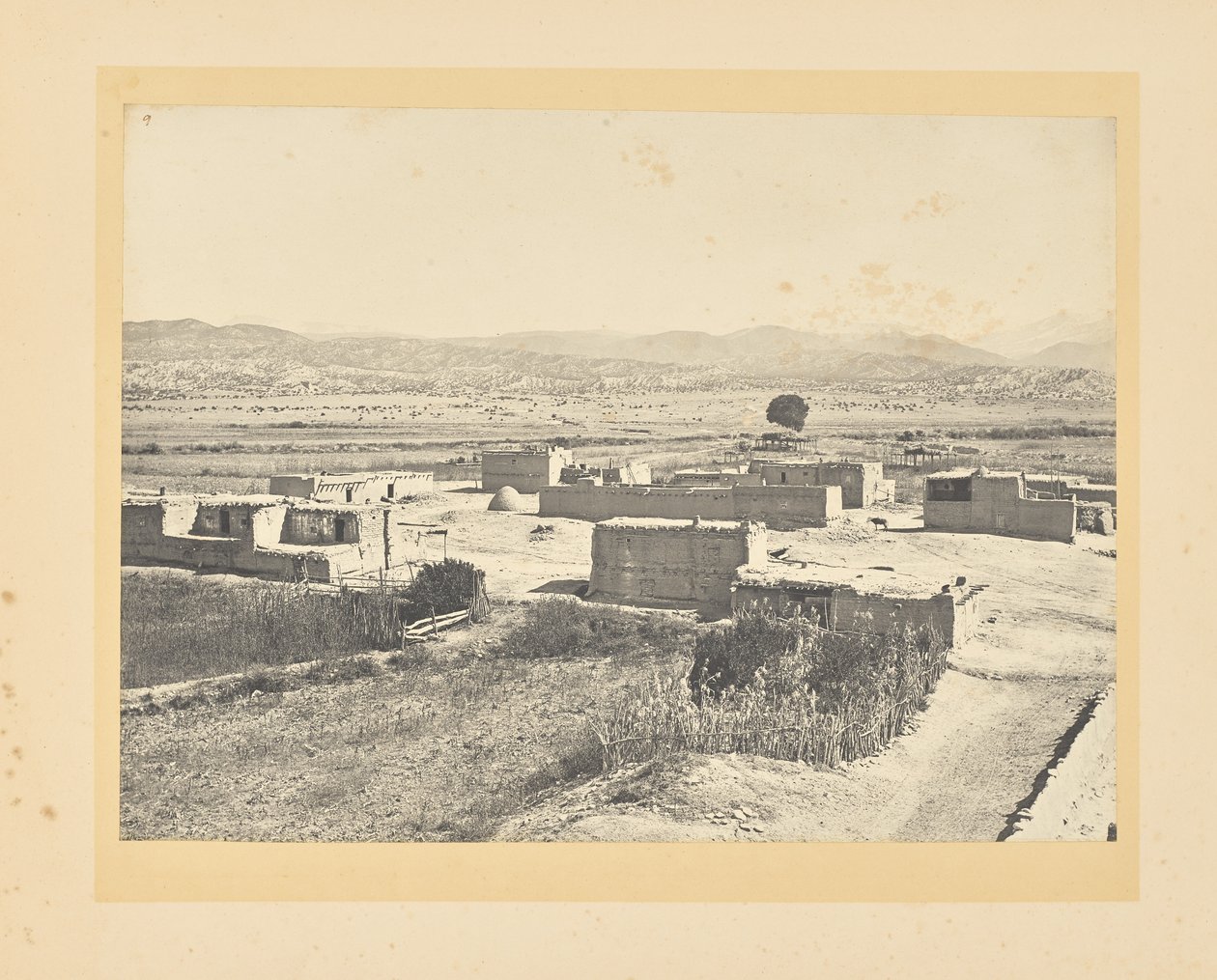 Pueblon i Nambé av John K. Hillers