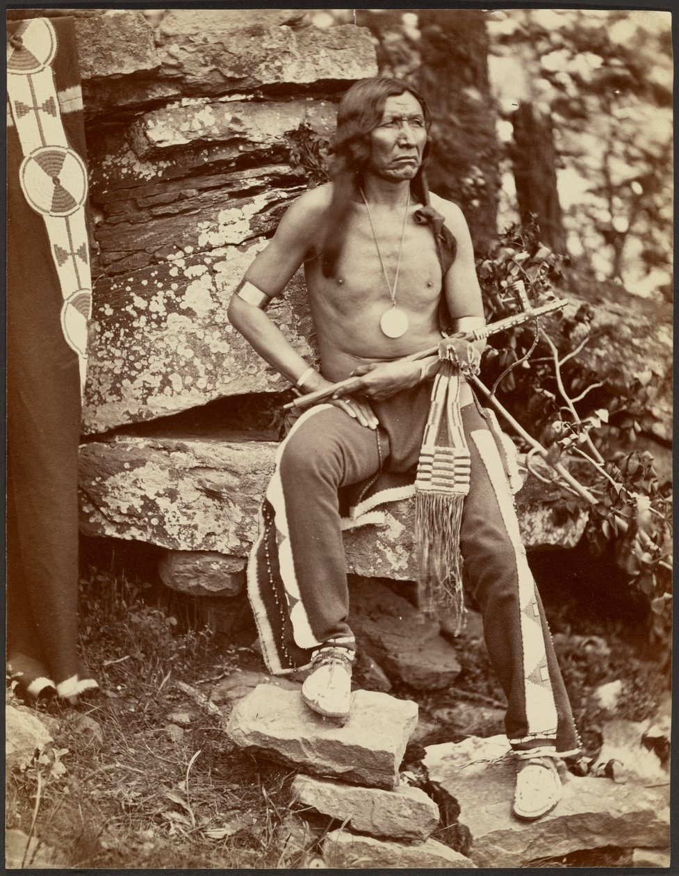 Yellow Bear, från Muscogee-nationen i Okmulgee av John K. Hillers