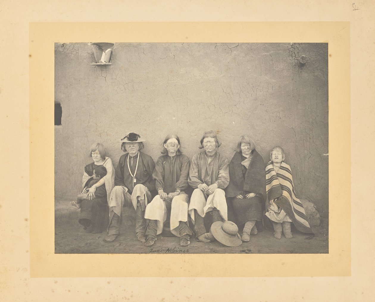 Zuni-albinoer av John K. Hillers