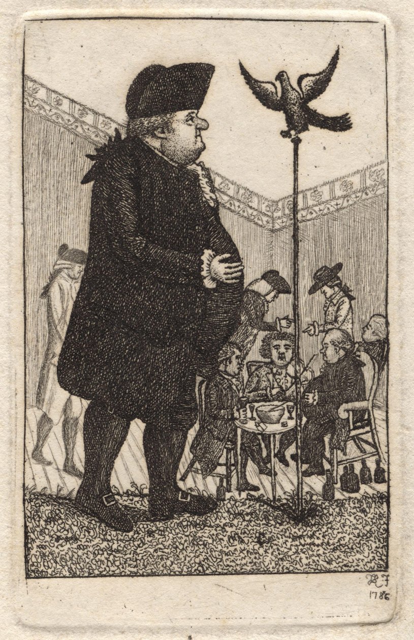 James Graham; John Brown; Mr Little; William Cullen; William Bellenden-Ker, hertig av Roxburghe; Alexander Hamilton; John Lamont av John Kay