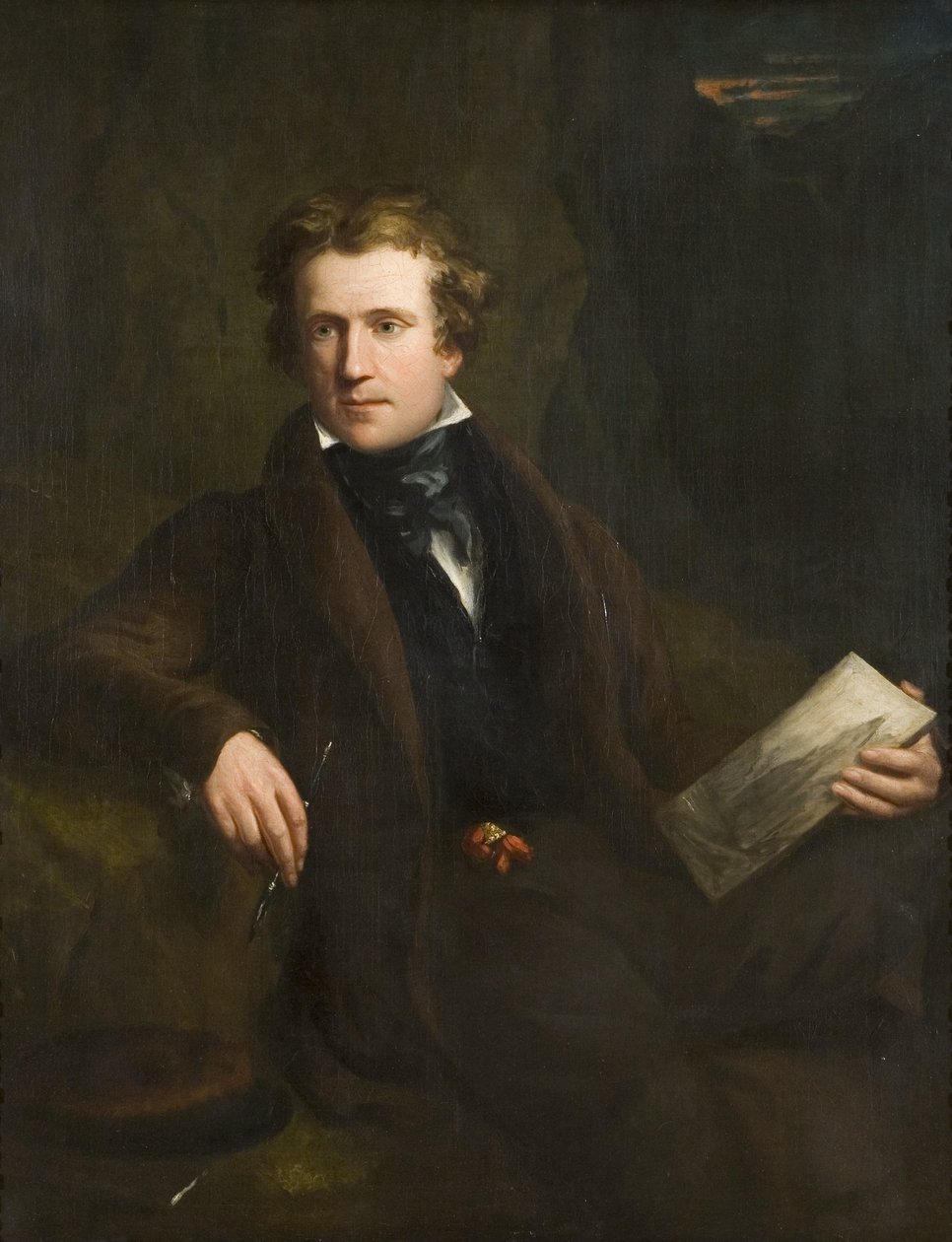 Porträtt av Francis Danby av John King