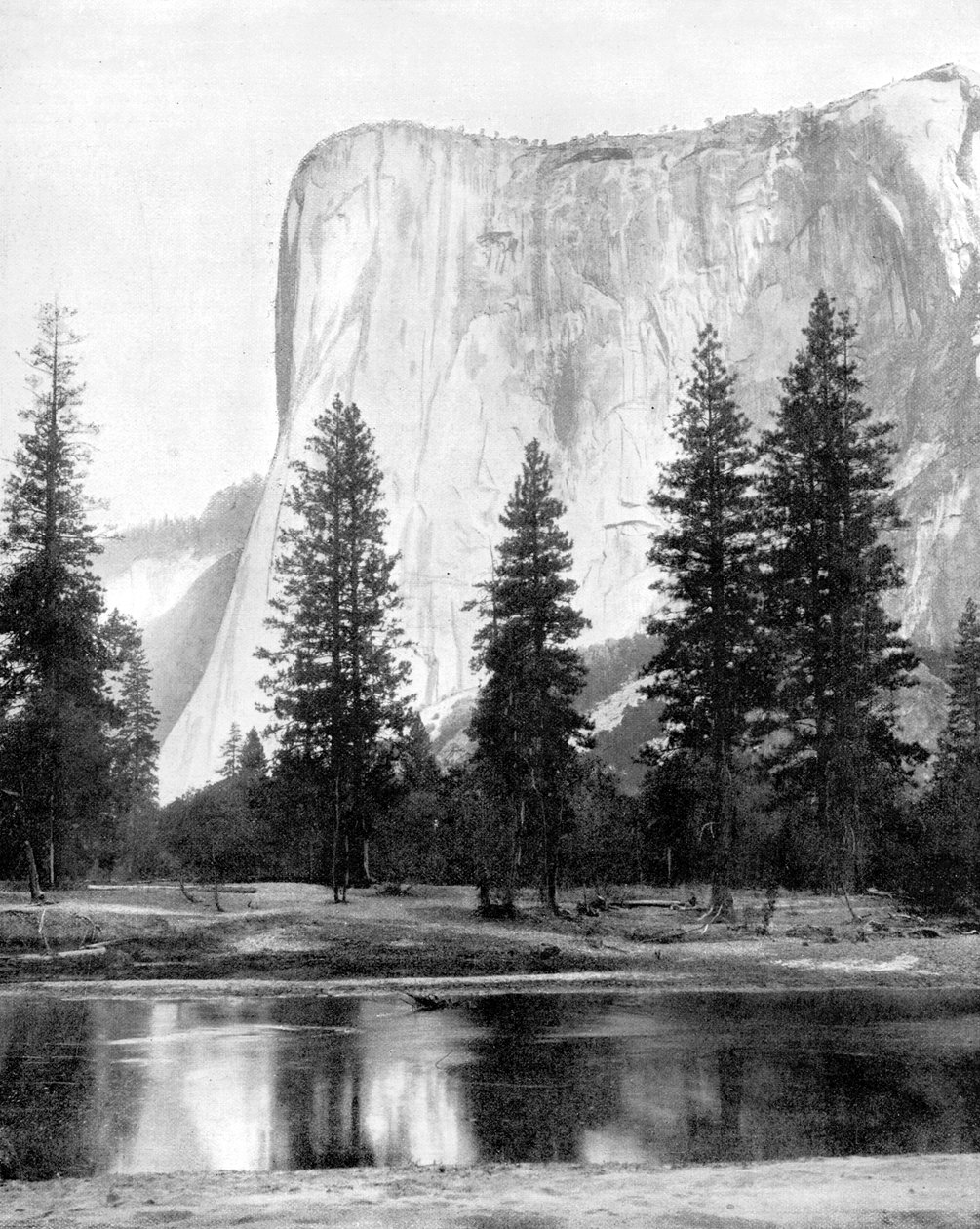 El Capitan, Yosemite Valley, Kalifornien, USA, 1893. av John L. Stoddard