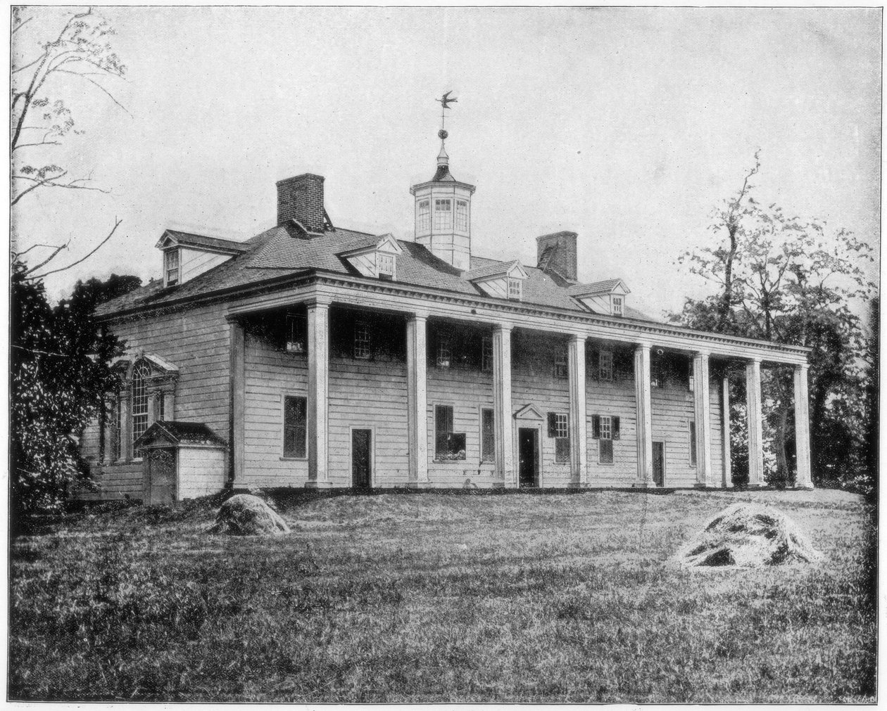 George Washingtons hem, Mount Vernon, Virginia, sent 1800-tal av John L. Stoddard