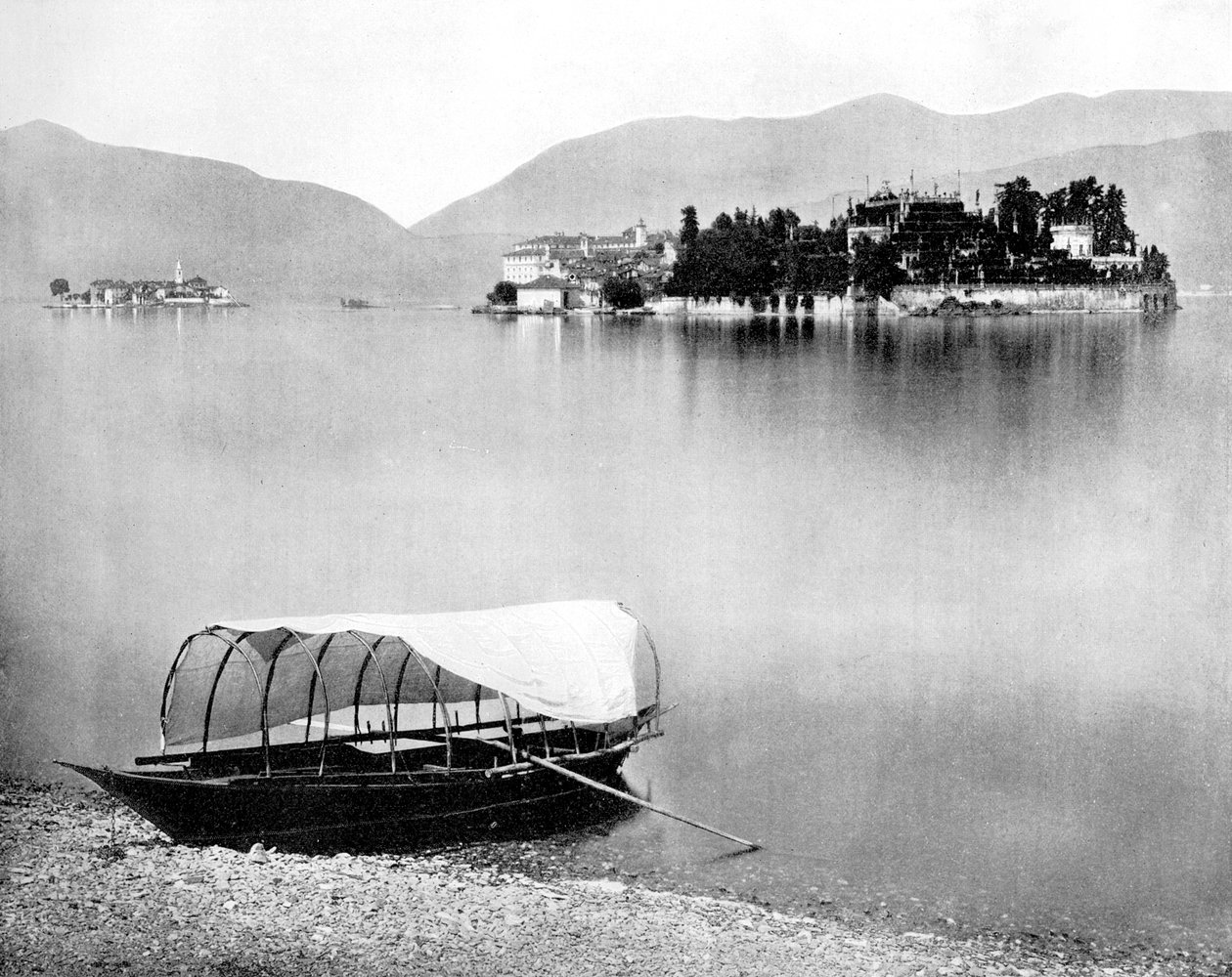 Lago Maggiore, Isola Bella, Italien, 1893. av John L. Stoddard