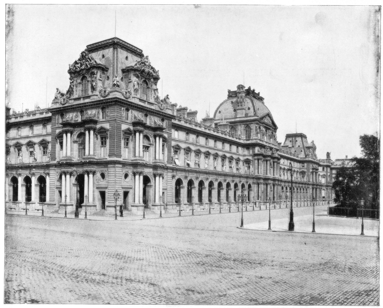 Louvren, Paris, sent 1800-tal av John L. Stoddard