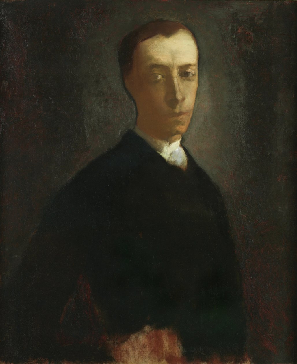 Självporträtt, 1864 av John La Farge or Lafarge
