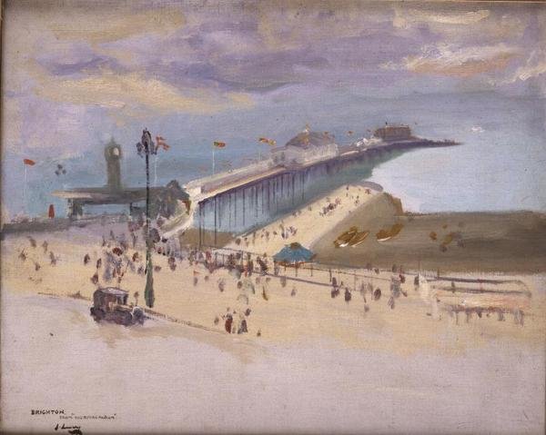 Brighton från Royal Albion av John Lavery