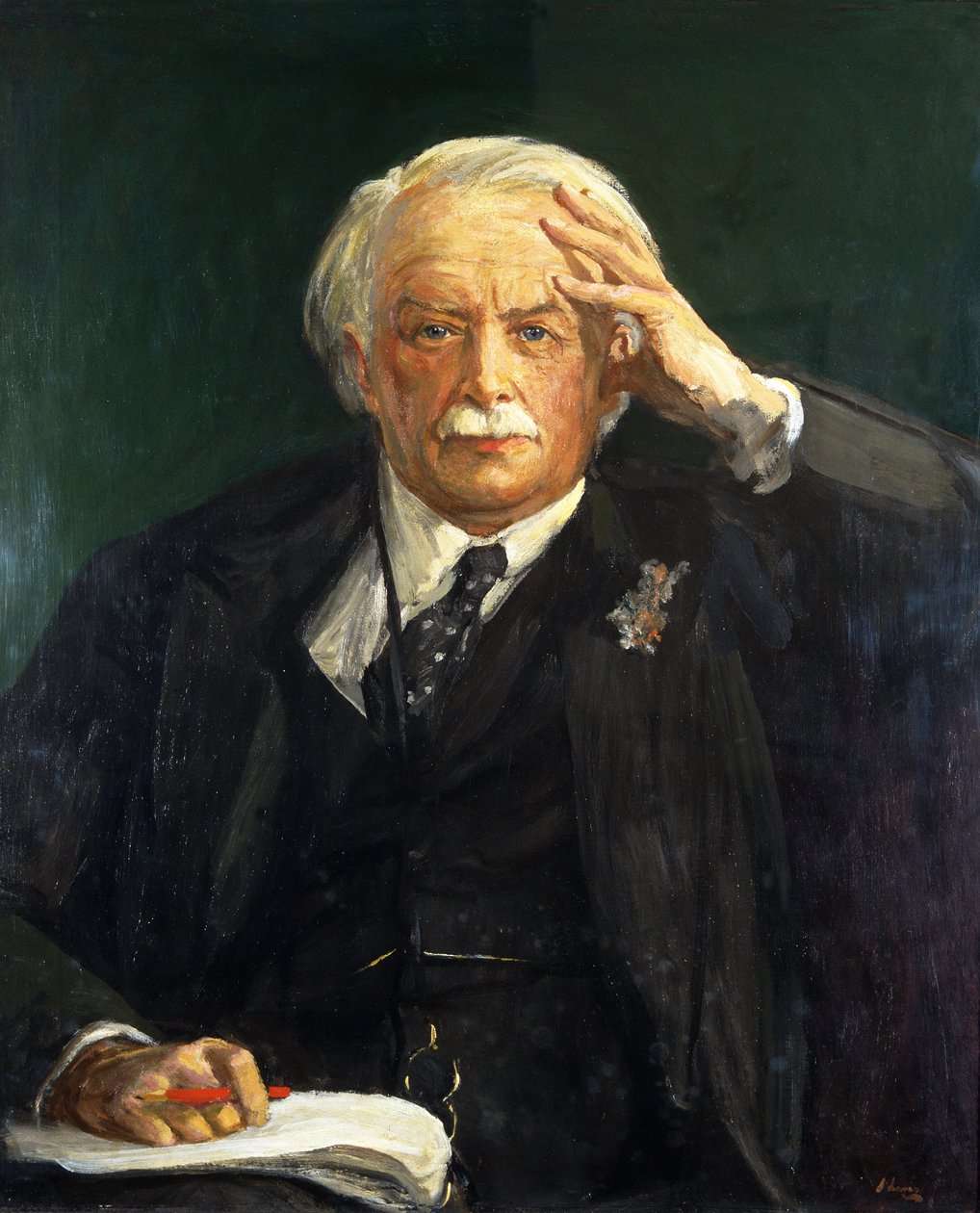 David Lloyd George (olja på duk) av John Lavery