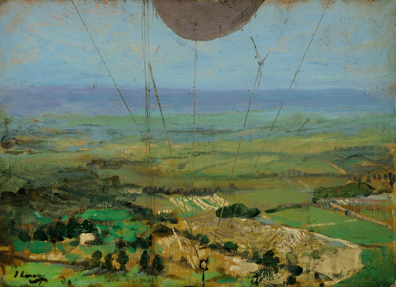 Från en drakeballong, Roehampton av John Lavery