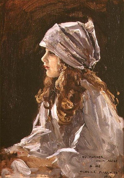 Porträtt av konstnärens dotter, Alice av John Lavery