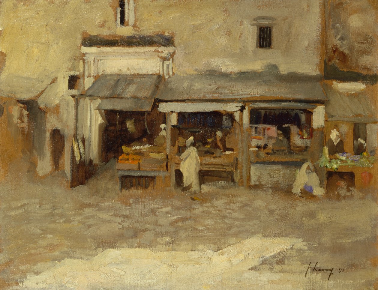 Sok El Lechina av John Lavery