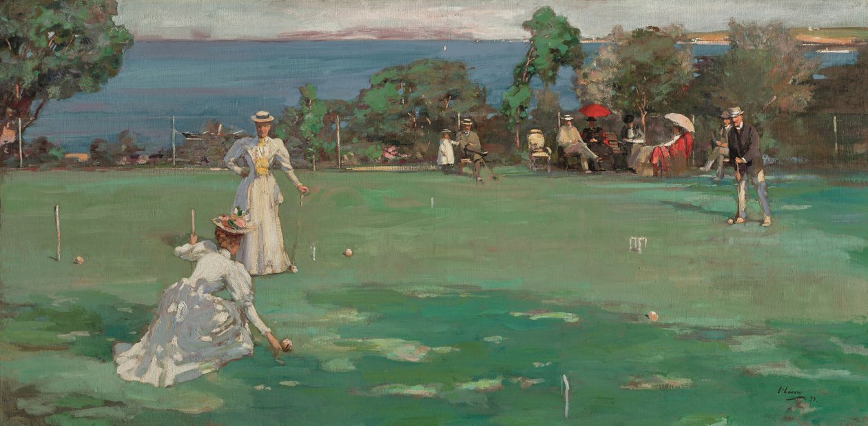 Krocketfesten av John Lavery