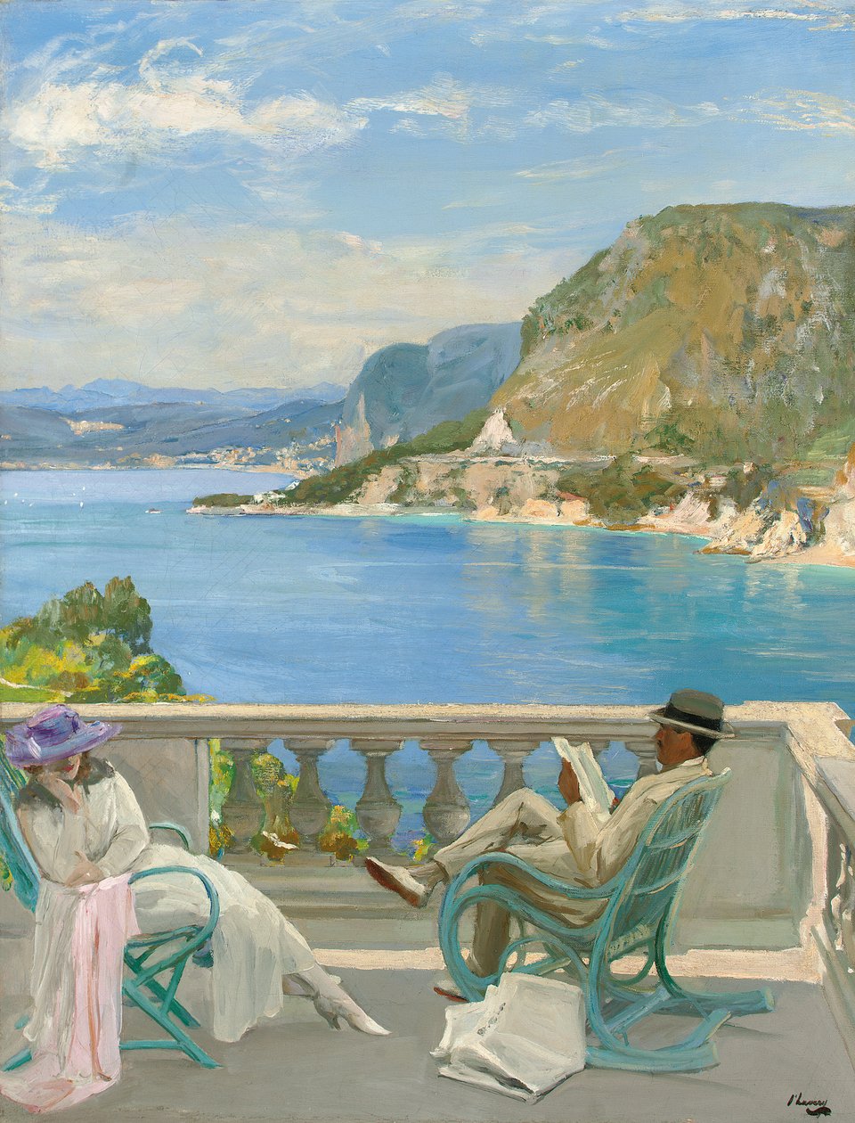 Smekmånaden av John Lavery
