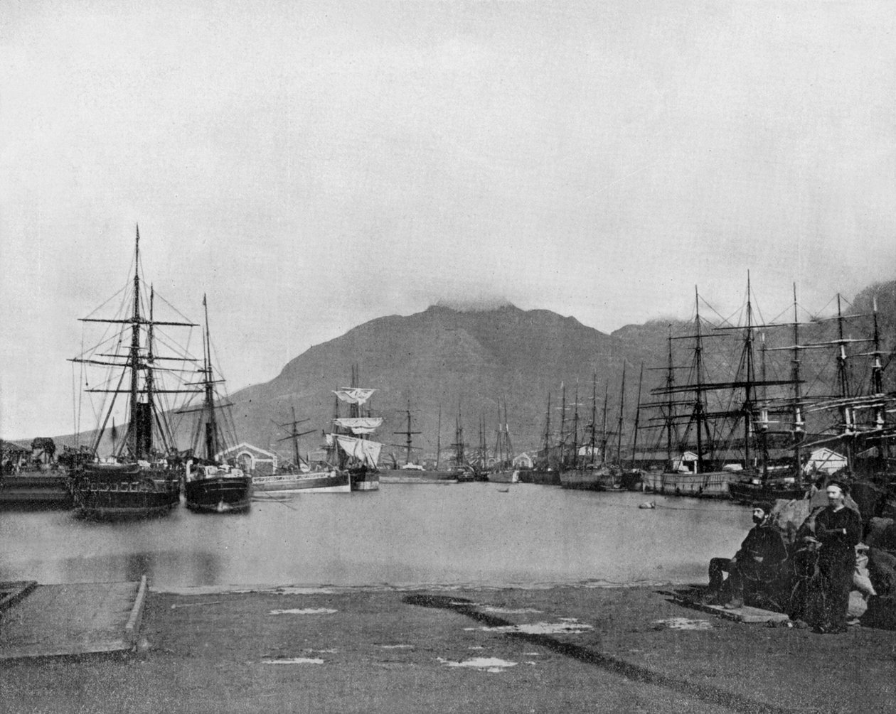Godahoppsudden i Sydafrika (s/v foto) av John Lawson Stoddard
