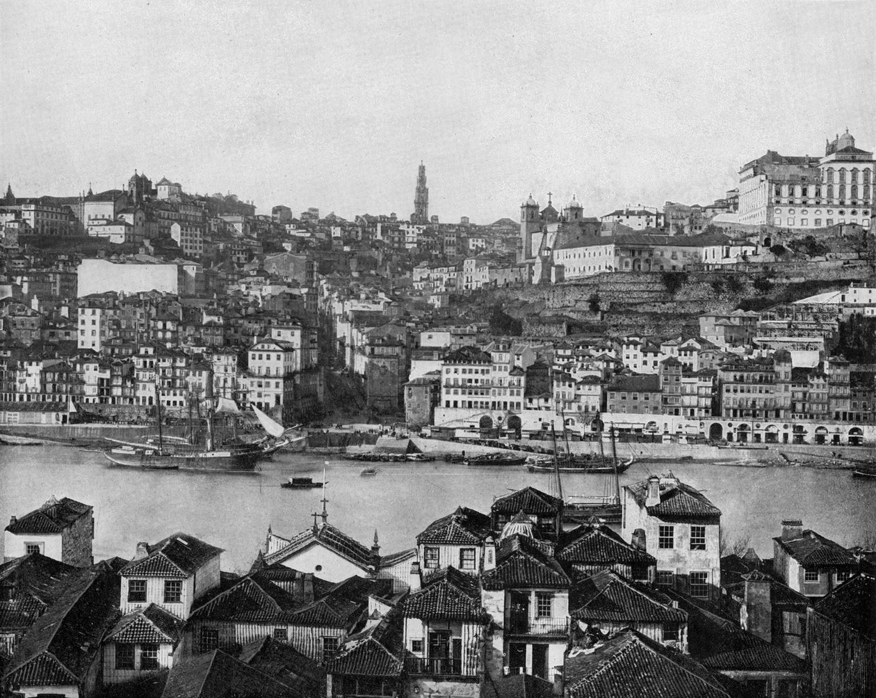 Porto i Portugal (s/v foto) av John Lawson Stoddard