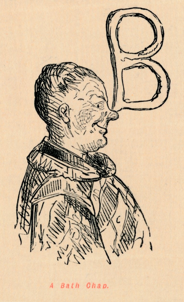 A Bath Chap, c1860, c1860 av John Leech
