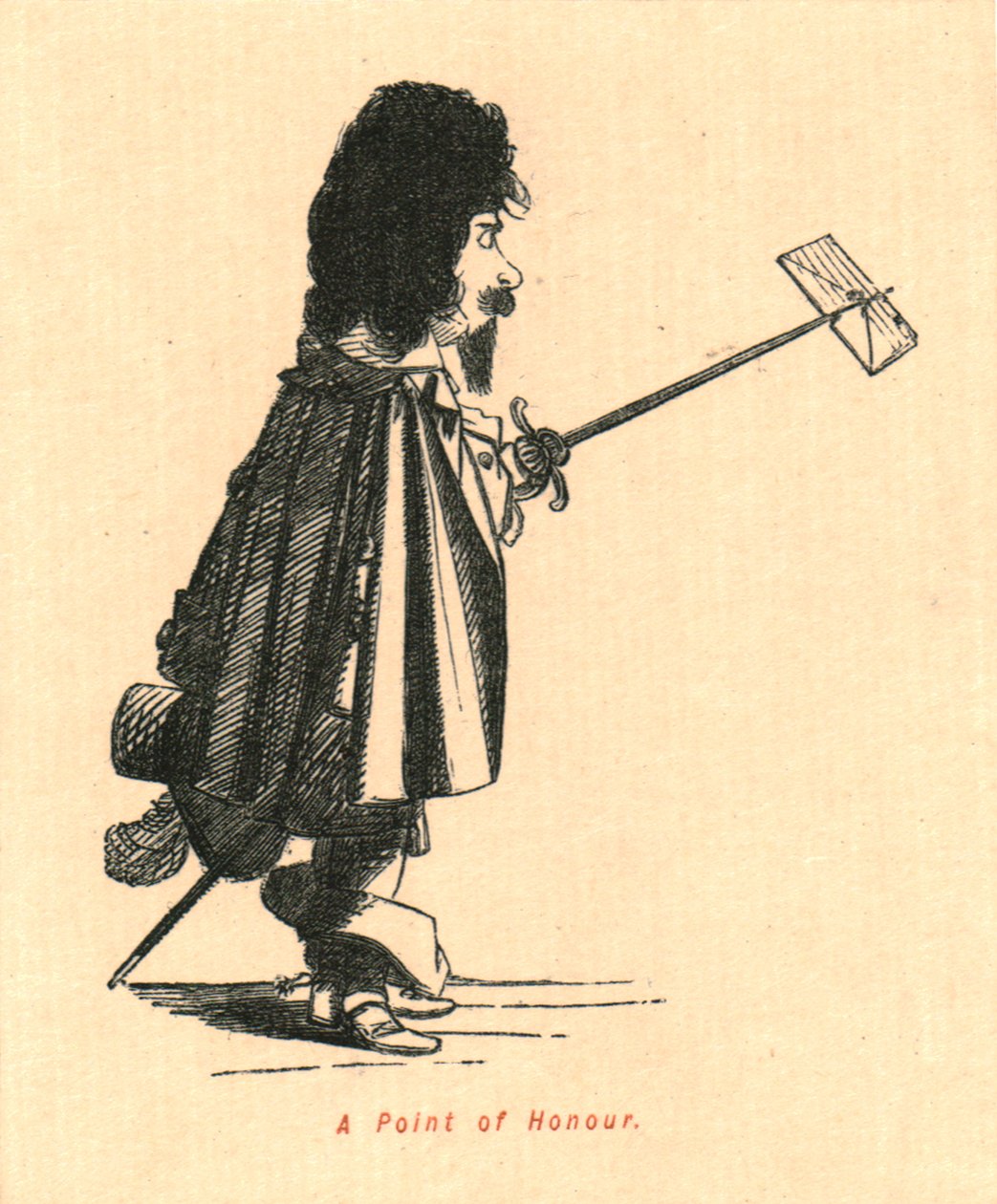 A Point of Honour, 1897. av John Leech