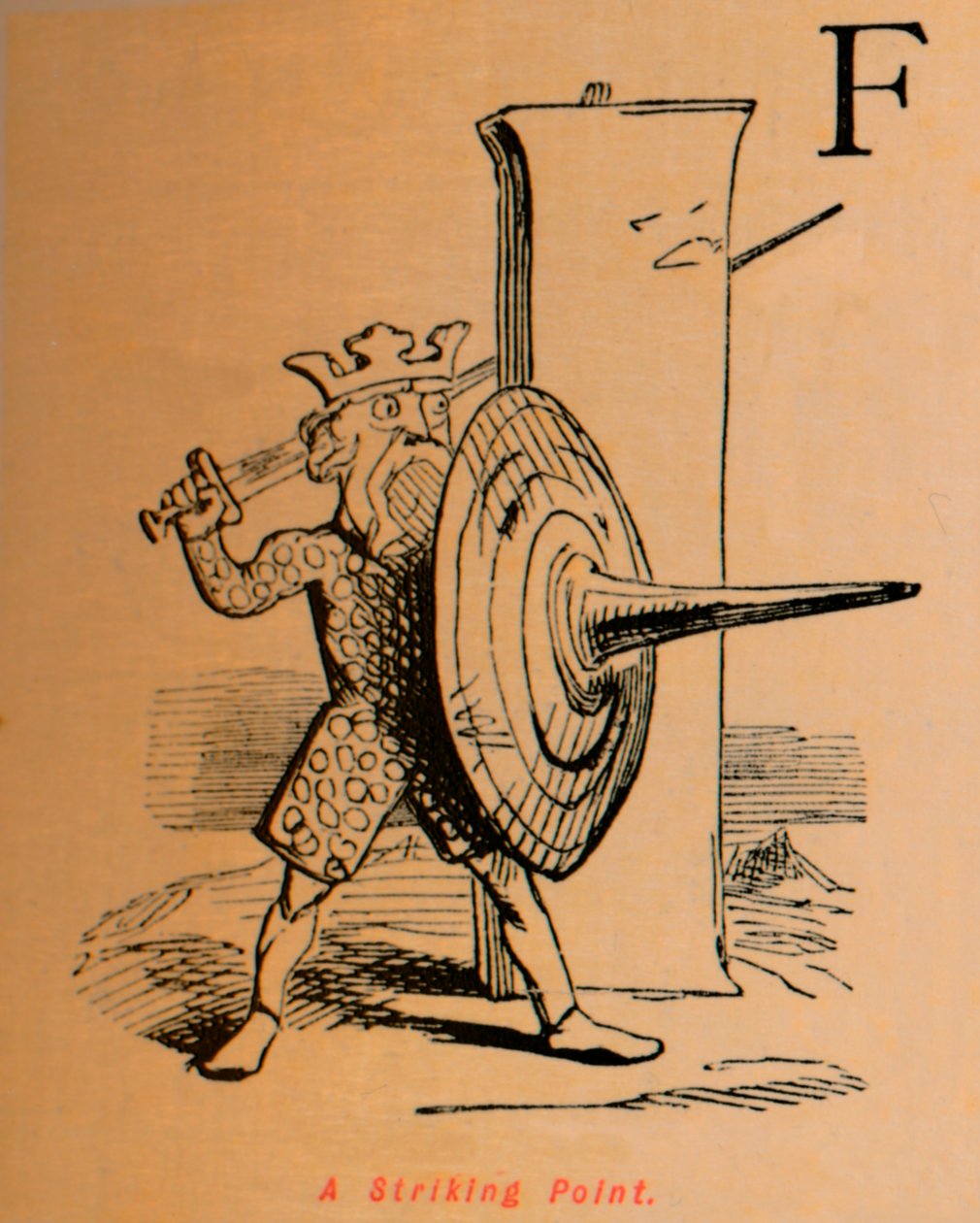 En slående punkt, c1860, c1860. av John Leech