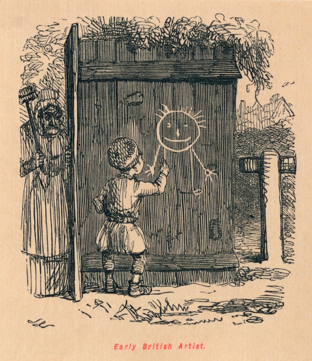 Tidig brittisk konstnär, c1860, c1860 av John Leech
