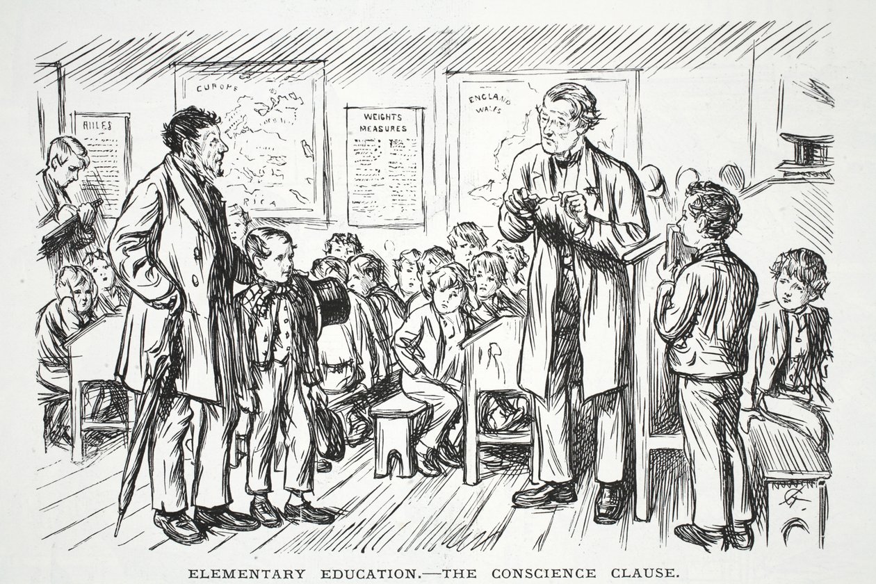 Grundutbildning - samvetsklausulen av John Leech