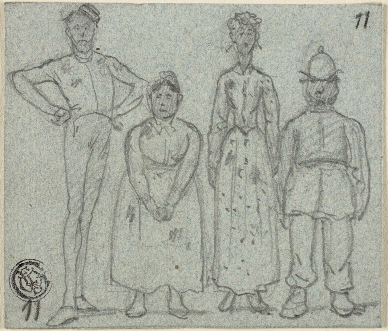 Avsnitt från White Chapel Life av John Leech