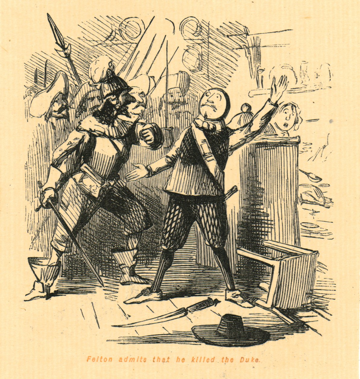 Felton erkänner att han dödade hertigen 1897. av John Leech