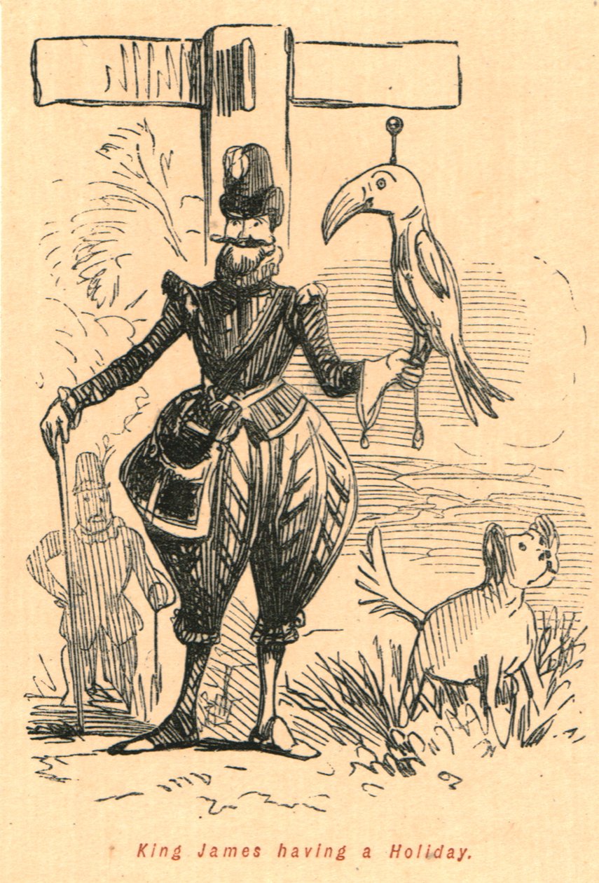 King James har semester, 1897. av John Leech